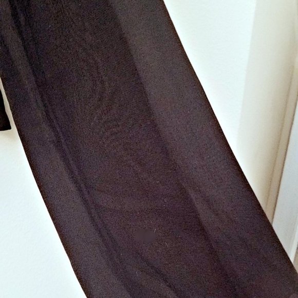 Victoria Secret Moda International 100% Silk Top W Lace Sz M - Picture 3 of 5